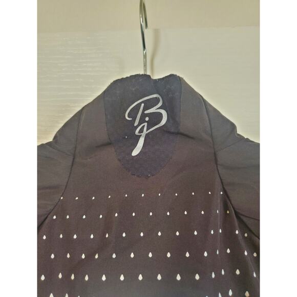 Bjorn Daehlie Black White Pattern Full Zip Running Jacket - Women's Size Large - Picture 9 of 14
